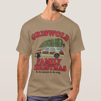 Camiseta Presente de Natal da Família Griswold