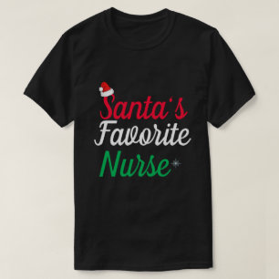 Camiseta Presente de Natal de Apreciação da Mãe Enfermeira 