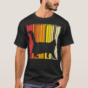 Camiseta Presente de Natal de Feliz Gato da Floresta Norueg