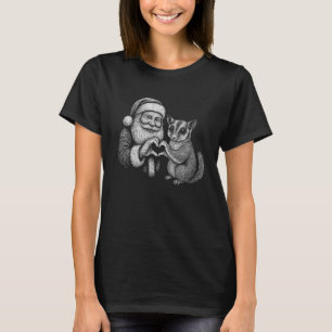 Camiseta Presente de Natal em Forma de Coração para Sugar G
