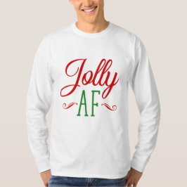 Camiseta Presente de Natal Engraçado Muito Alegre