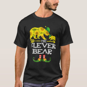 Camiseta Presente de Natal Engraçado pelo Elf Urso Intelige