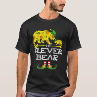 Camiseta Presente de Natal Engraçado pelo Elf Urso Intelige