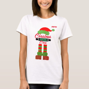 Camiseta Presente De Natal Para A Mãe, Uma Engraçada Tripul