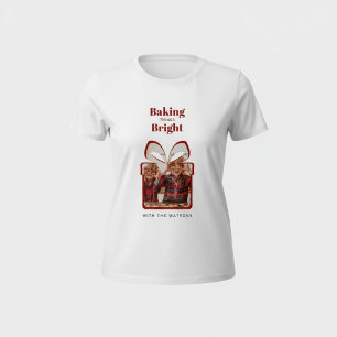 Camiseta presente de natal personalizado foto feriado