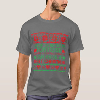 Camiseta presente de Natal Tortoise