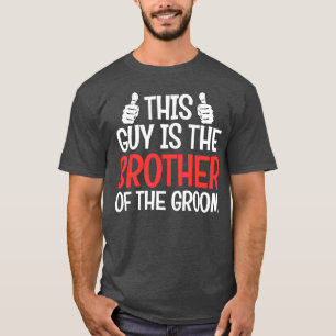 Camiseta Presente De Noivado Do Irmão Do Noivo