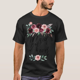 Camiseta Presente de Noivado Fofo para Damas de Honra