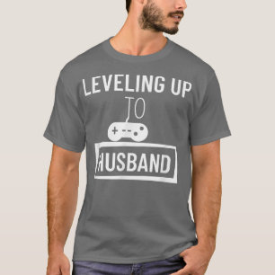 Camiseta Presente de Noivado para o Noivo Marido Festa de S