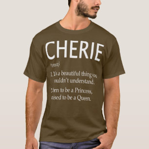 Camiseta Presente De Nome De Cherie 112