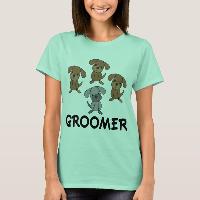 Camiseta Presente de ocupação de granizo de cães (Frente)