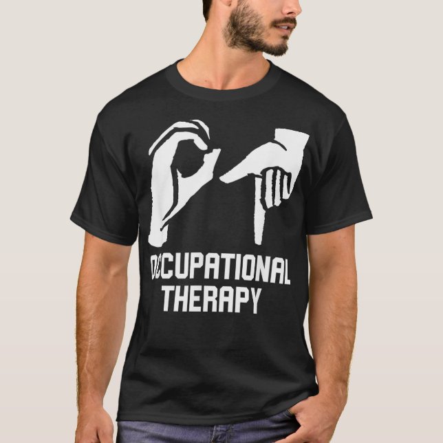 Camiseta Presente de OT para terapia ocupacional (Frente)