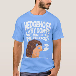 Camiseta Presente de ouriços fofos