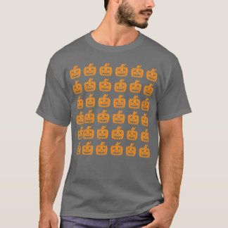 Camiseta Presente de padrão de Halloween
