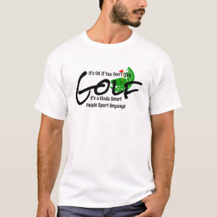 Camiseta Presente de Pai de Golfer - Teto de Torneio de Gol