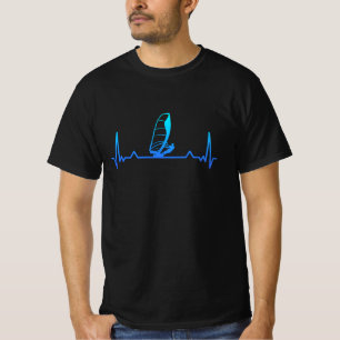 Camiseta Presente de Pai de pulsação para surfar no Windows