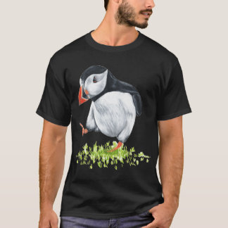 Camiseta Presente de Papagaio-do-mar dançante