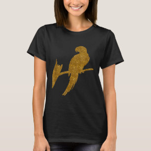 Camiseta Presente De Papagaio Para Garotas Parrakeet Cockat