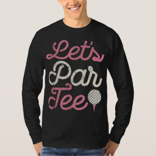 Camiseta Presente de Par Funny Party ParPun Golf de vamos