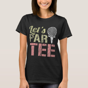 Camiseta Presente de Par Funny Party ParPun Golf de vamos