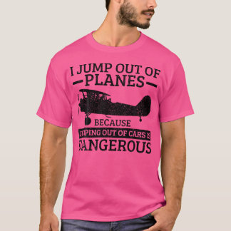 Camiseta Presente de Paraquedas de Skydiving