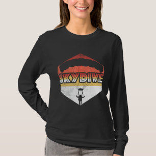 Camiseta Presente de paraquedismo esportivo para saltos de