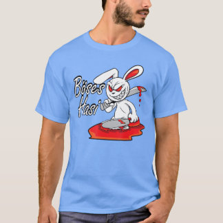 Camiseta Presente de Páscoa do Coelho Engraçado do Horror M