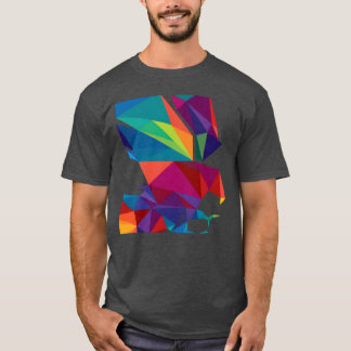 Camiseta Presente de pássaro colorido