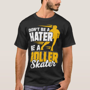 Camiseta Presente de Patinador de Cilindro de Quad Skates