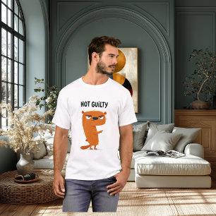 Camiseta Presente de personagem de lontra engraçada e atrev