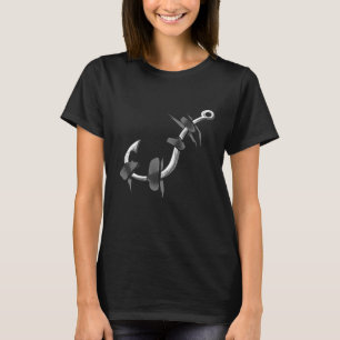Camiseta Presente de pesca com anzol para pescador Viagem d