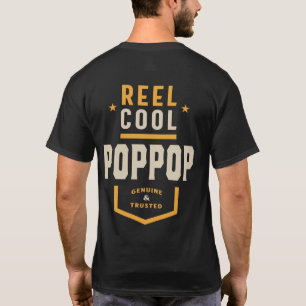 Camiseta Presente de Pesca de Pop-Pop Legal de Enrolador de