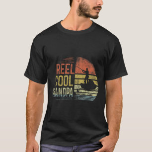Camiseta Presente de pesca do vovô muito legal Aniversário