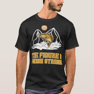 Camiseta Presente de Pesca Figura Oito Musky Finish Strong
