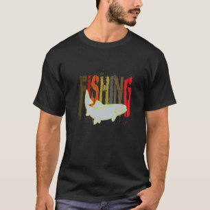 Camiseta Presente De Pesca Legal Engraçado Para O Pescador