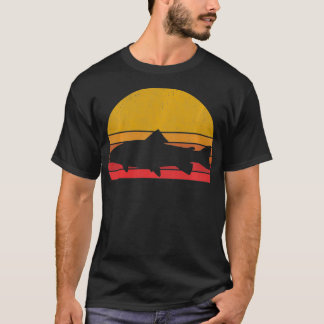Camiseta Presente De Pescador De Cabeça De Aço