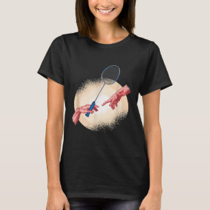 Camiseta Presente de Peteca para Jogador de Badminton Badmi