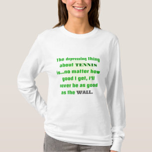 Camiseta Presente De Piada De tênis Para Rir