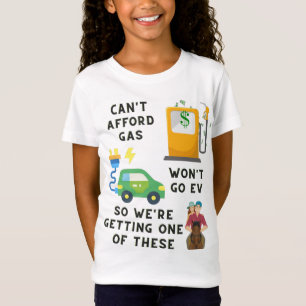 Camiseta Presente de piada não posso pagar gasolina ou veíc