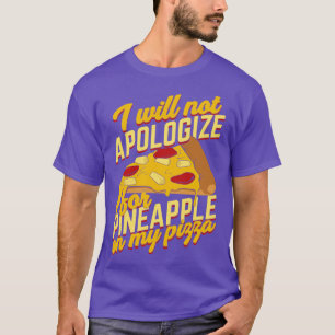 Camiseta Presente de Pizza Encantada Pineapple Pizza