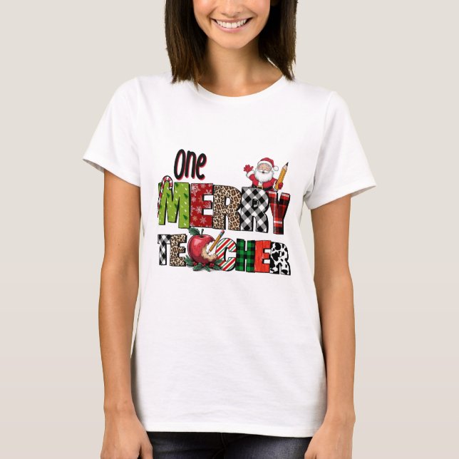 Camiseta Presente de Professor | Um Professor Alegre (Frente)