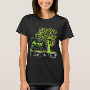 Camiseta Presente de Proteção de Árvores Ambientais do Dia