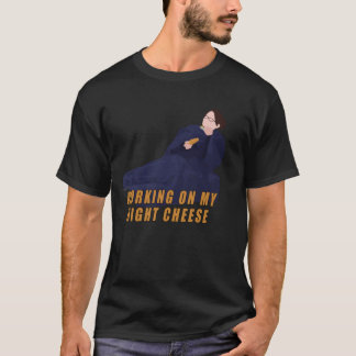 Camiseta Presente de queijo da noite de trabalho presente a