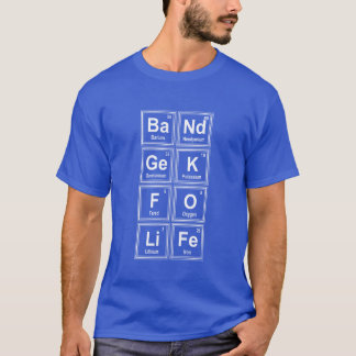 Camiseta Presente de Química para Geeks de Banda para a Vid