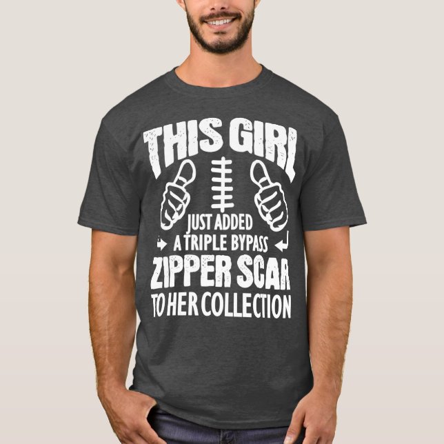 Camiseta Presente De Recuperação De Cirurgia Cardíaca Para  (Frente)