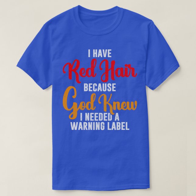 Camiseta Presente de Redhead 2 (Frente do Design)