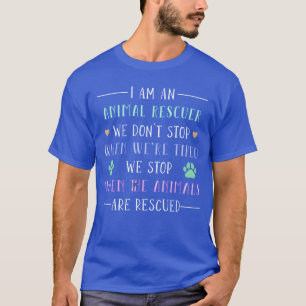 Camiseta Presente de resgate de adoção de animal cachorro