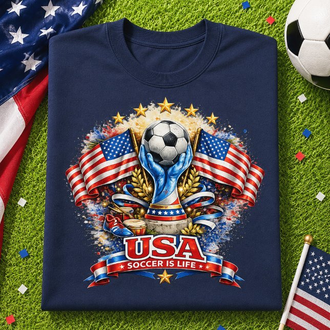 Camiseta Presente de Roupas de Futebol Americano para Fã de (Criador carregado)