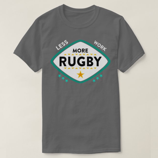 Camiseta Presente de Rugby Sports (Frente do Design)