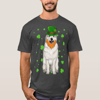 Camiseta Presente de Shamrock do Cachorro Pirenéus do Excel